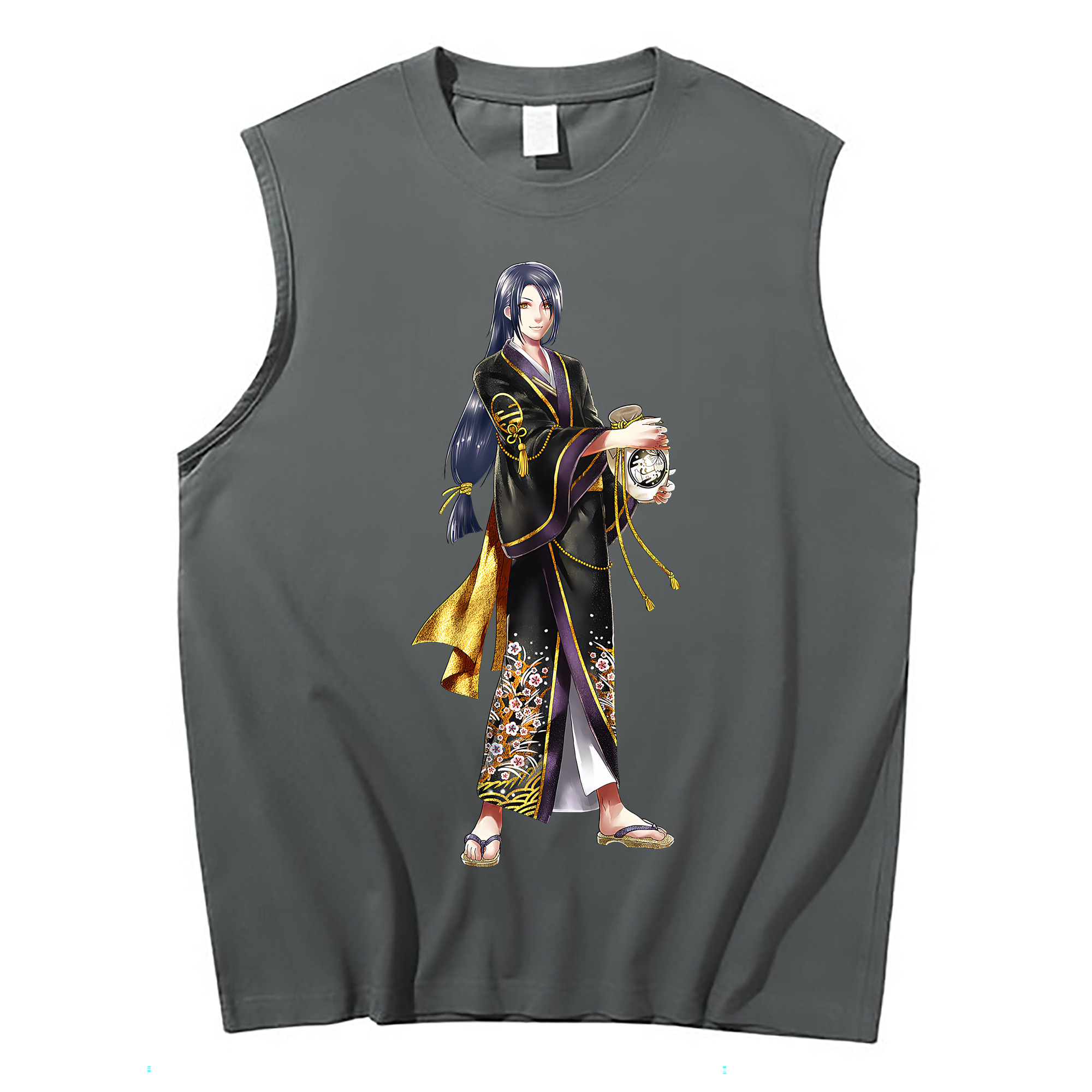 （画像用） 刀剣乱舞 Touken Ranbu コットン100％タンクトップ（フロントプリント）